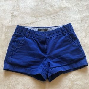 JCREW Blue Chino Shorts